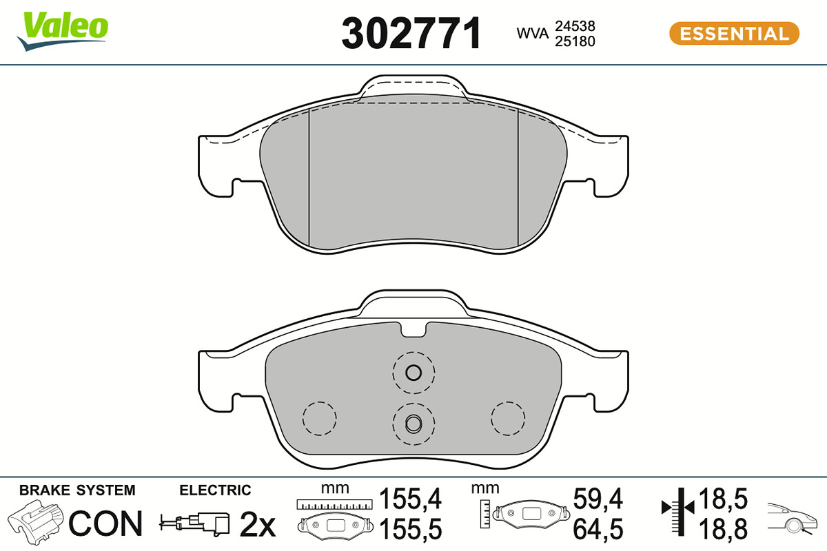 BRAKE PADS FIRST ALFA ROMEO GIULIETTA FR